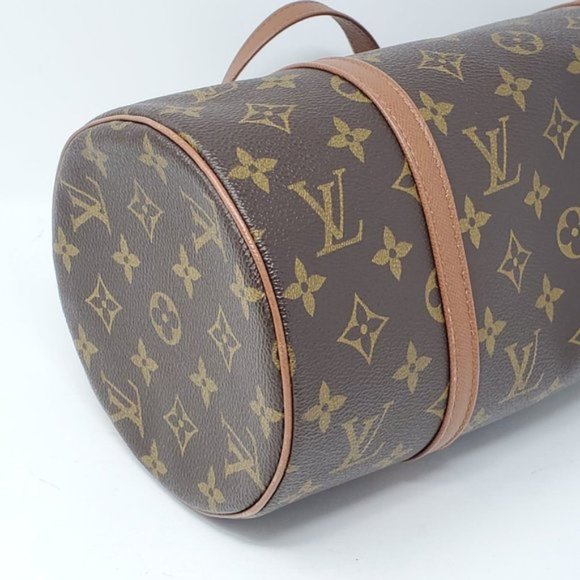 Auth Louis Vuitton Papillon 30 Monogram HandBag - Picture 9 of 14